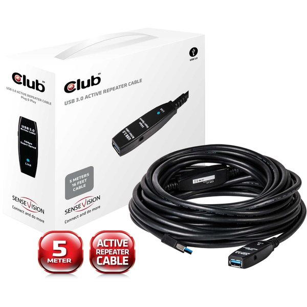 Club 3D B.V Usb 3.0 Active Repeater Cable 10Meter CAC-1402